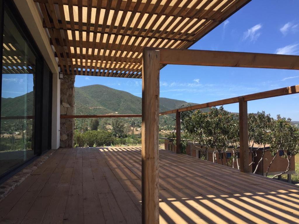 Chalet Nativo - Fabulous Terrace & Vineyard Valle de Guadalupe Exterior foto