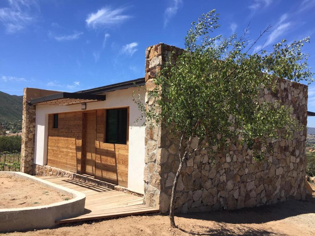 Chalet Nativo - Fabulous Terrace & Vineyard Apartamento Valle de Guadalupe Exterior foto